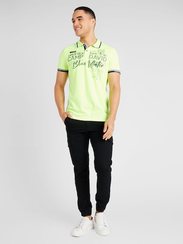 CAMP DAVID - Camiseta en verde