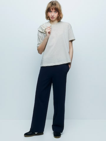 Pull&Bear Loosefit Hose in Blau: predná strana