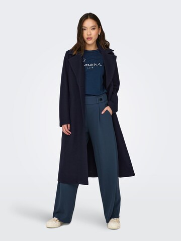 Manteau mi-saison 'EMMA' ONLY en bleu
