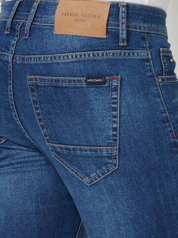 mėlyna KOROSHI Standartinis Džinsai