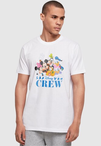 ABSOLUTE CULT Shirt 'Mickey Mouse - Disney Friends' in White: front