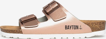 Mule 'Atlas' Bayton en bronze : devant