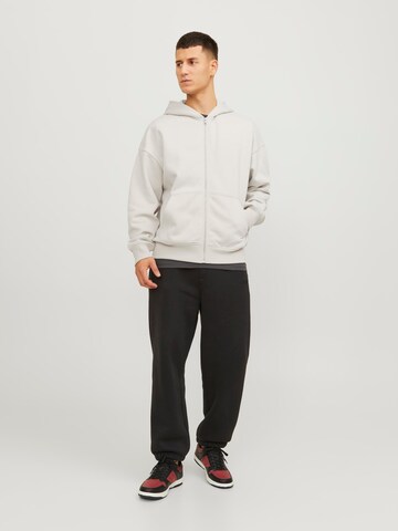 JACK & JONES Sweat jacket 'HARVEY' in Grey