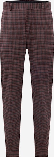 BURTON MENSWEAR LONDON Pantalón de pinzas en marrón / negro, Vista del producto