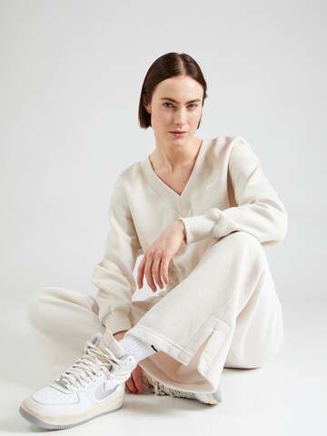 Nike Sportswear Широкий Штаны 'PHNX' в Бежевый
