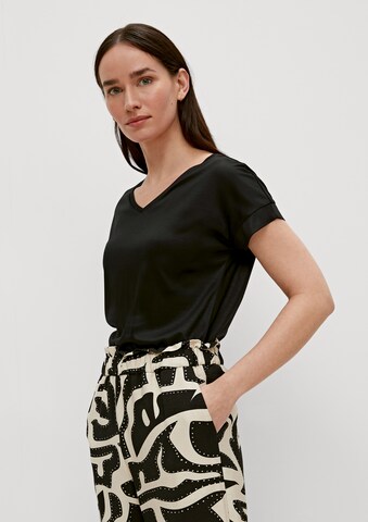 COMMA Shirt in Black: front