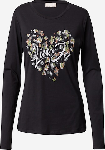 T-shirt 'MODA' Liu Jo en noir : devant