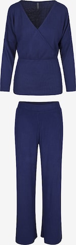 LingaDore Pyjama in Blau: predná strana