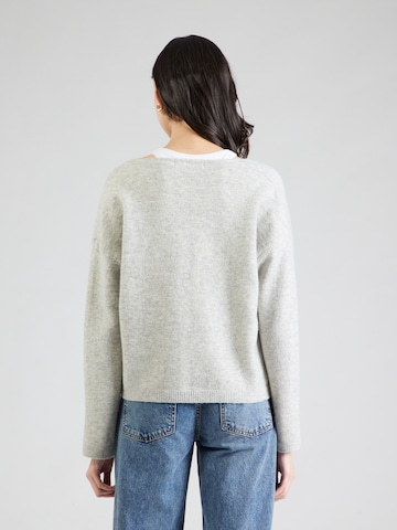 VERO MODA Sweter 'VMBESTI' w kolorze szary
