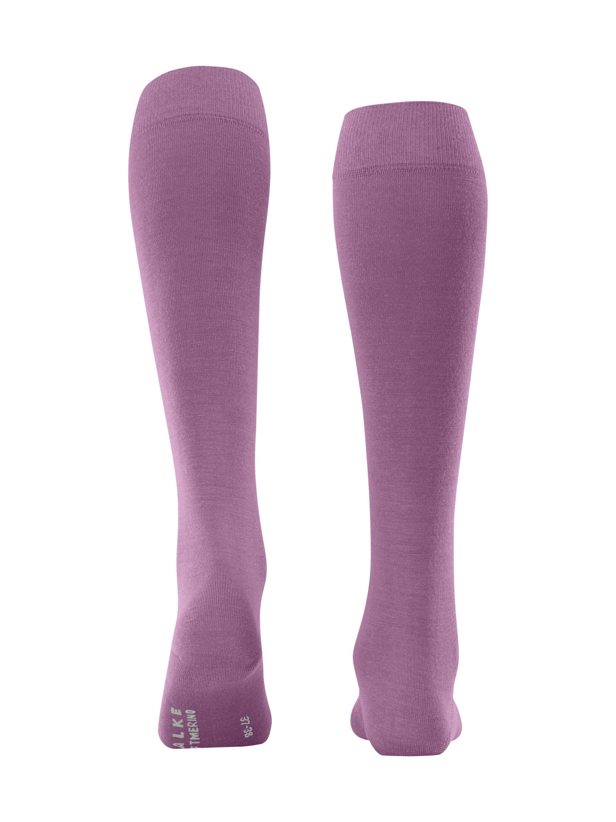 FALKE Kniestrümpfe 'Softmerino'‌ in Pink
