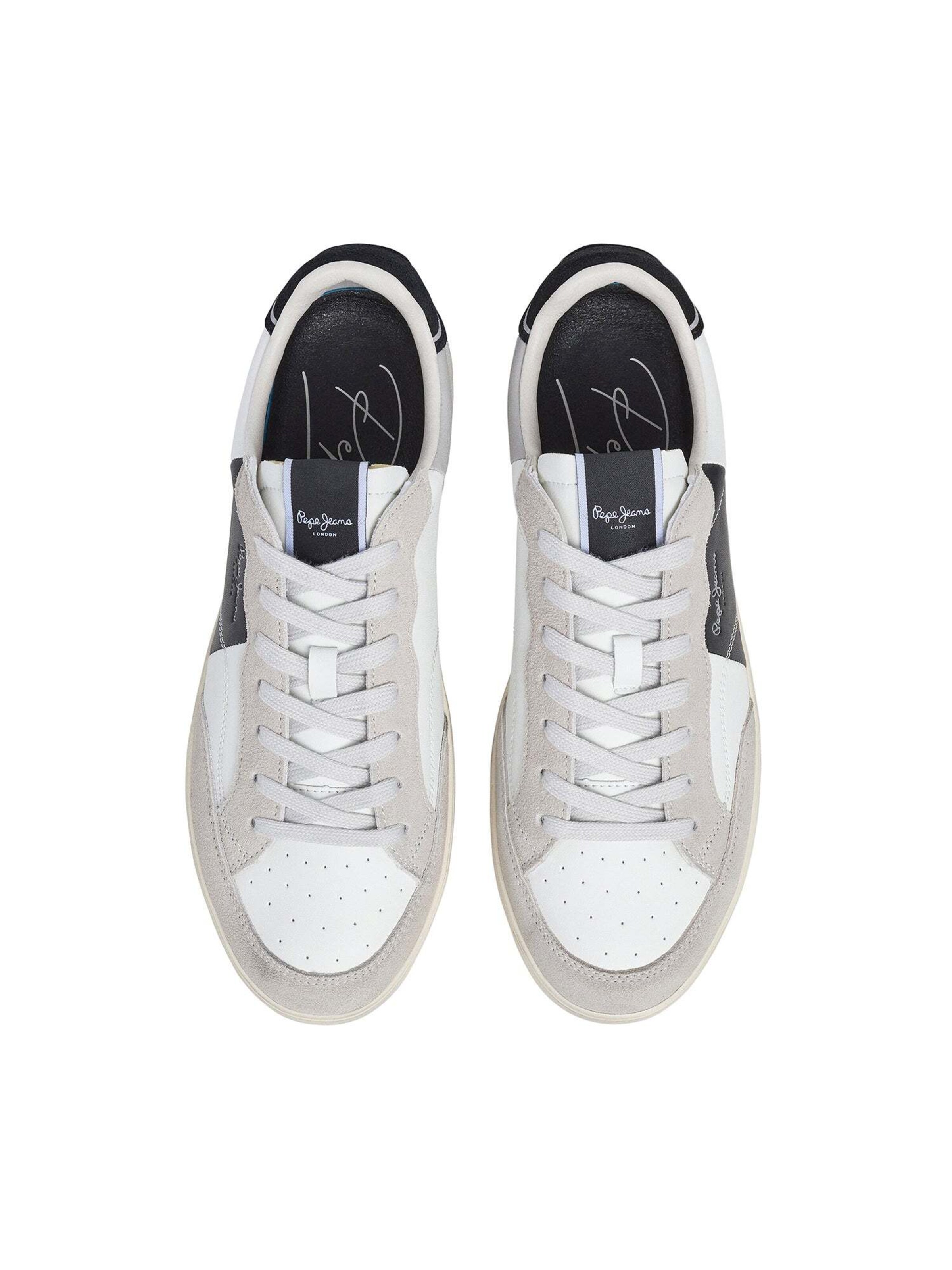 Sneaker bassa 'Lane Iron' di Pepe Jeans in bianco