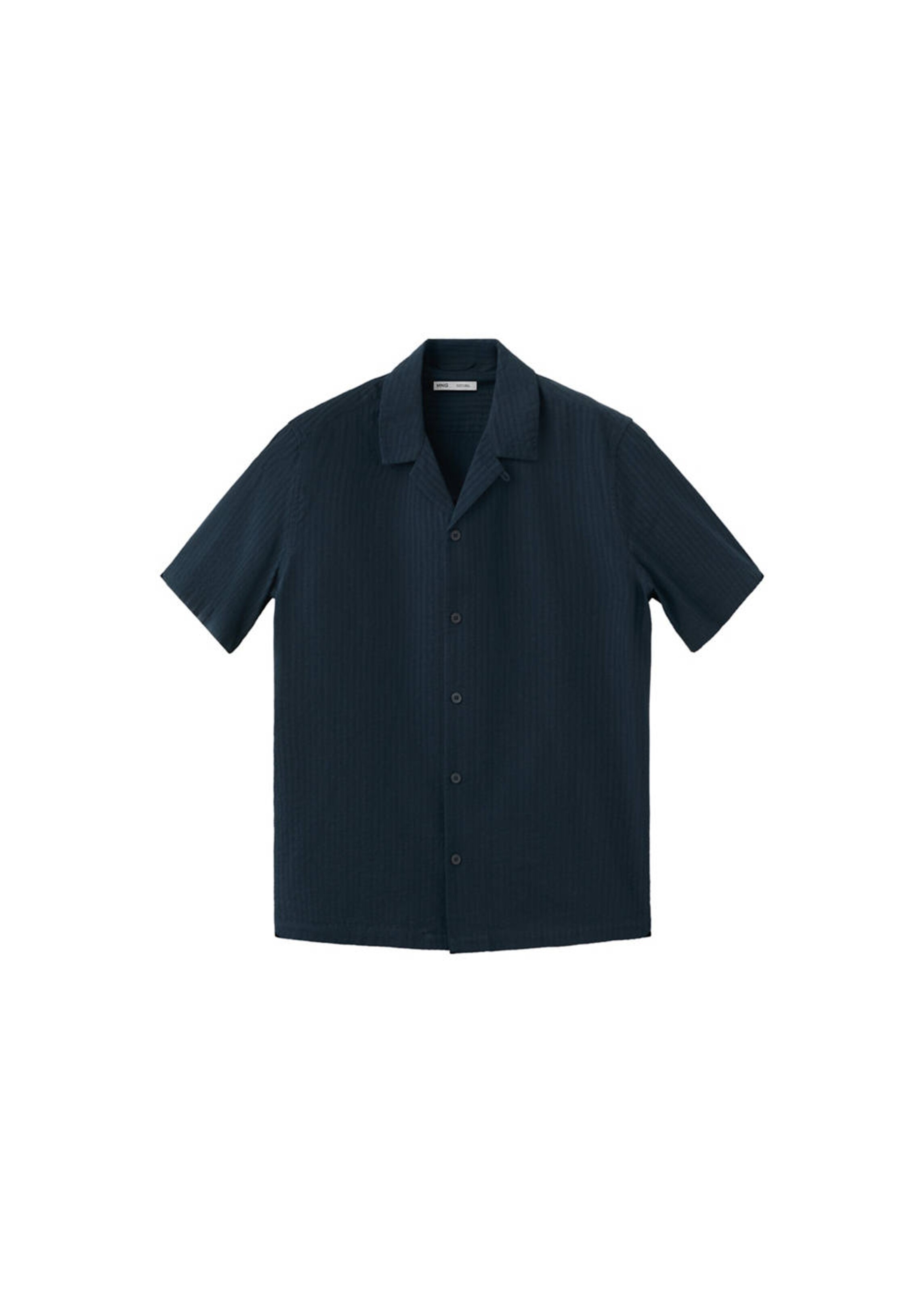 MANGO MAN Hemd 'Muzza' in Blau: Vorderseite