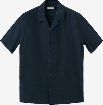 MANGO MAN Hemd 'Muzza' in Blau: Vorderseite