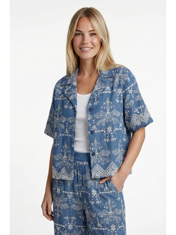 G-maxx Blouse '26ZFWG05' in Blue: front