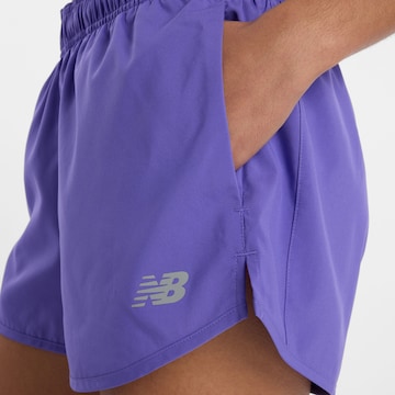 new balance Regular Sports trousers 'Essentials' in Purple