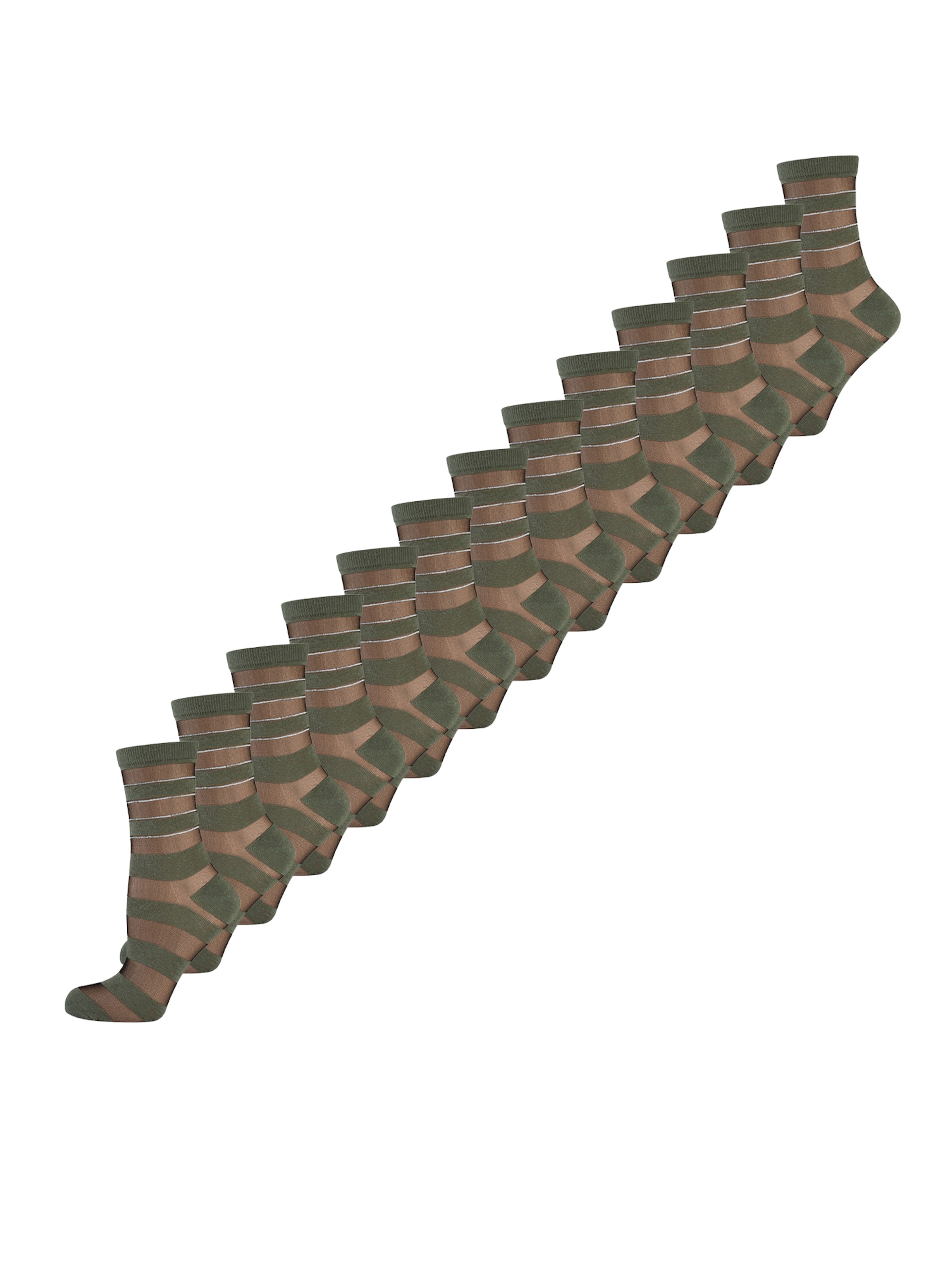 Nur Die Socks ' Trendsöckchen ' in Bronze: front