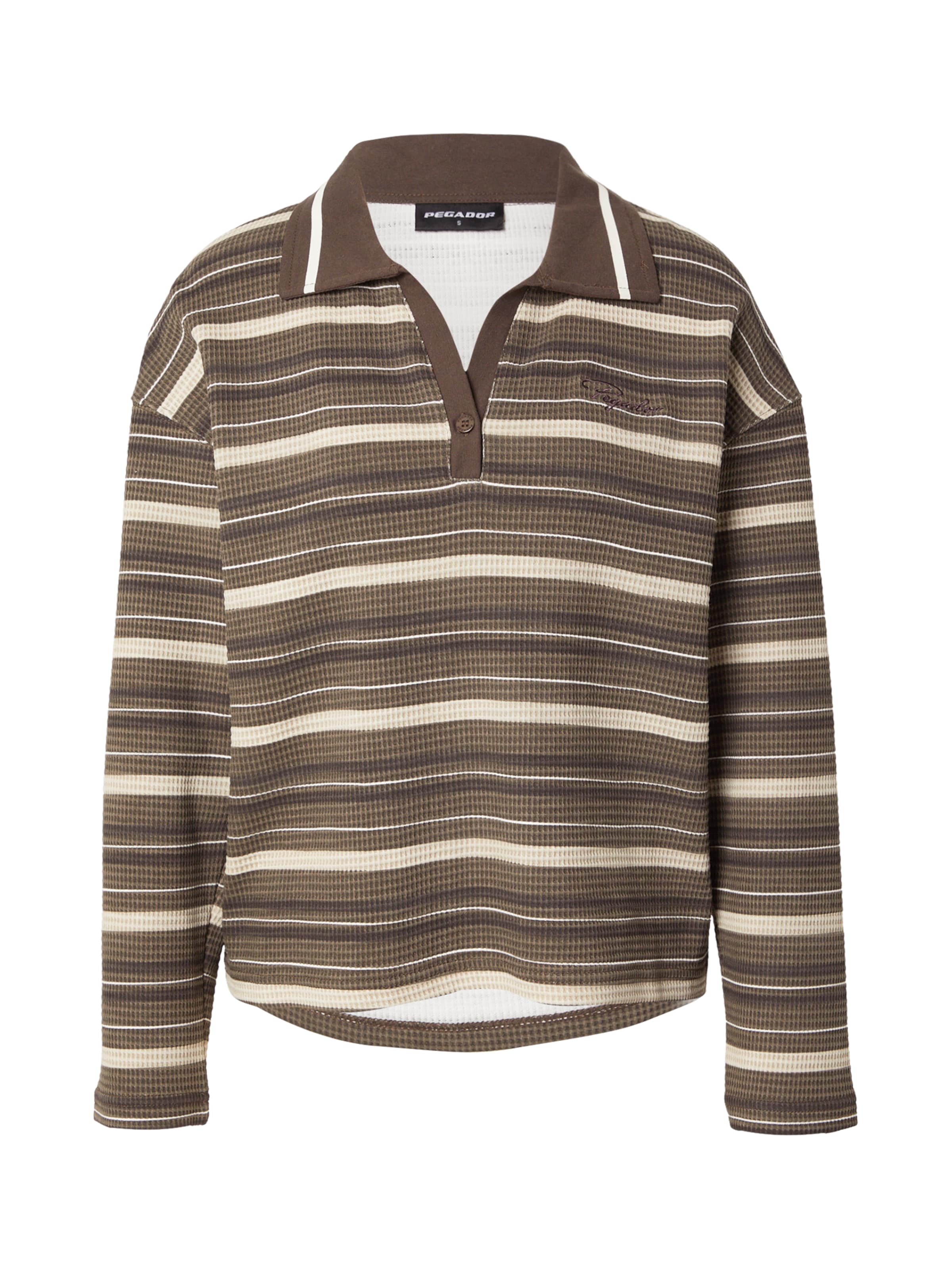 Pegador Tričko 'SOFIA' – hnědá: přední strana