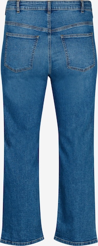 Zizzi Regular Jeans 'JOLIVIA' in Blauw