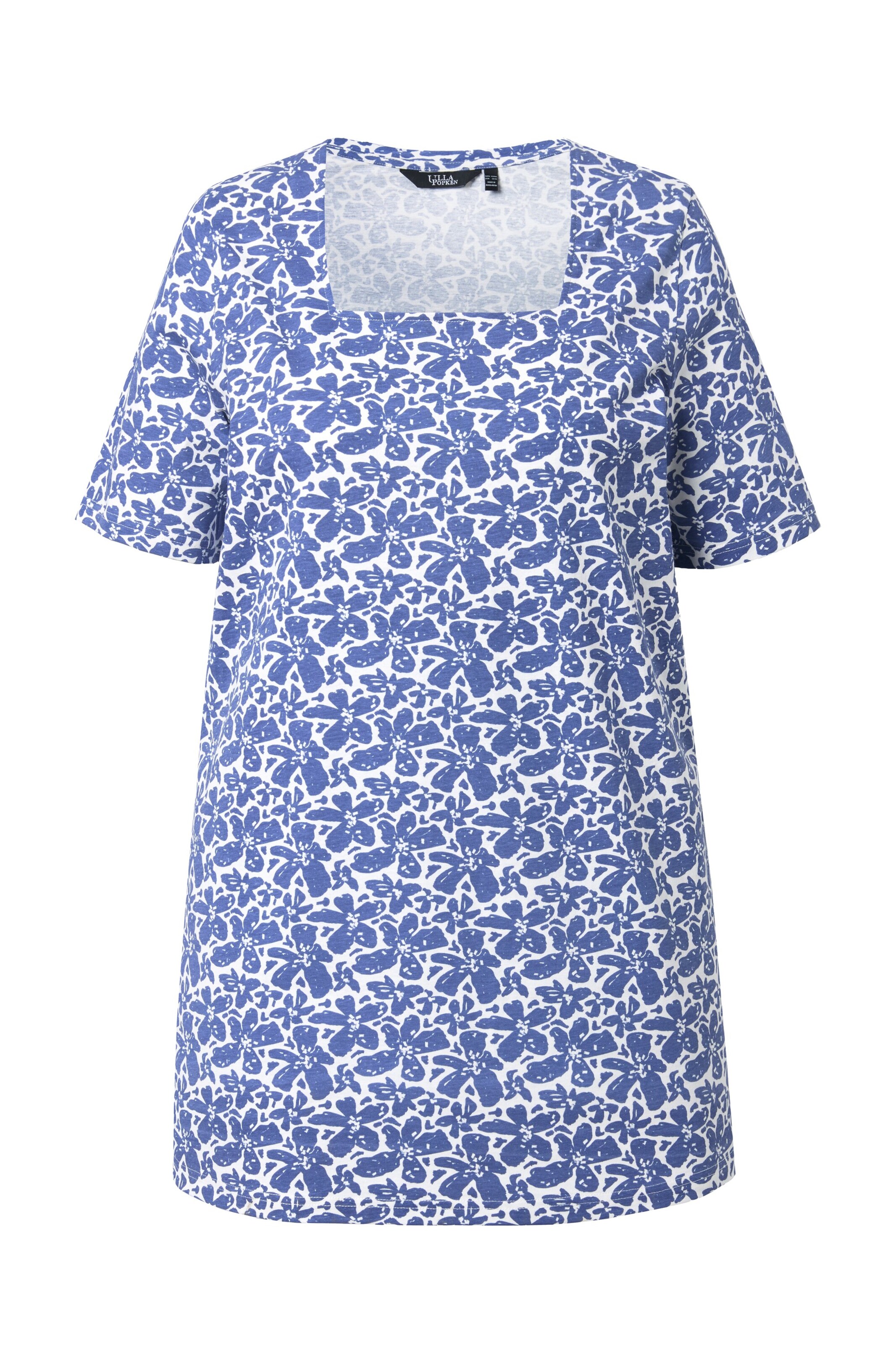 Ulla Popken Shirt in Blau: Vorderseite