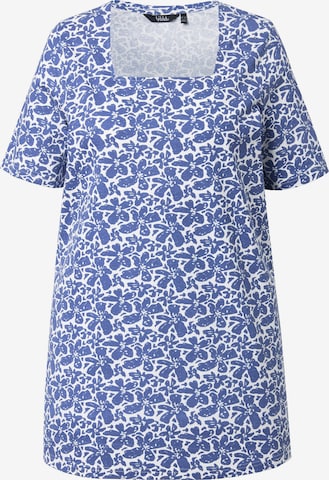 Ulla Popken Shirt in Blau: Vorderseite