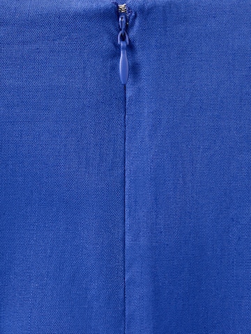 Jupe 'SANTORI' MANGO en bleu