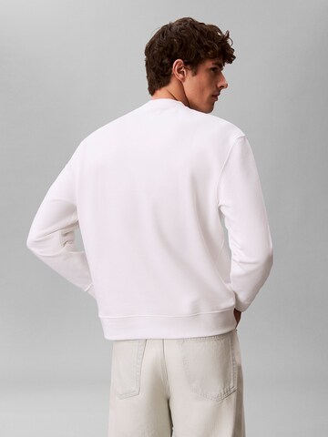 Calvin Klein Jeans Sweatshirt 'Terry' in Wit