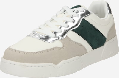 ONLY Sneakers low 'SWIFT-4' i mørk beige / mørkegrønn / hvit, Produktvisning