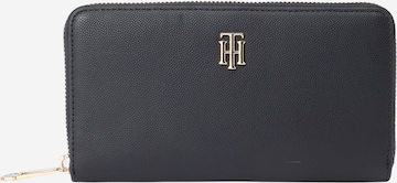 TOMMY HILFIGER Wallet in Blue: front