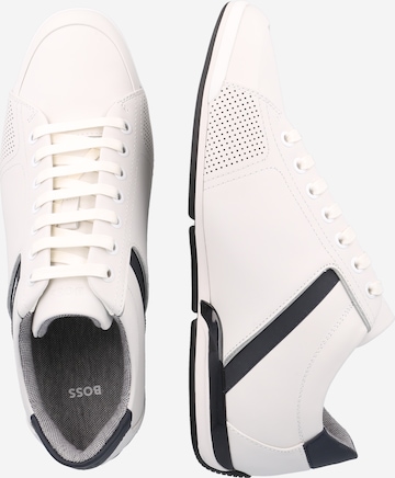 BOSS Black Sneaker 'Saturn' in Weiß