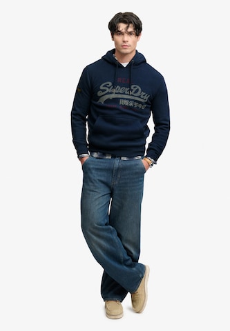 Felpa 'Heritage' di Superdry & Co in blu