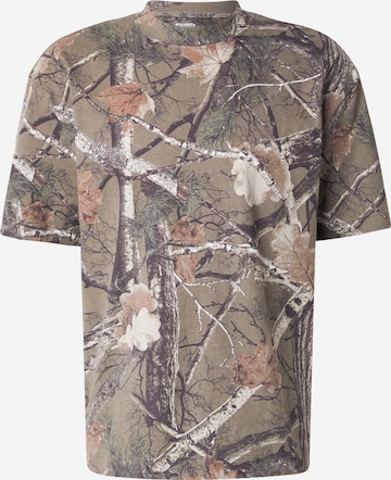 HOLLISTER T-Shirt in Grün: Vorderseite