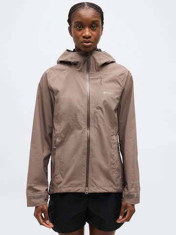 COLUMBIA Outdoorová bunda 'Trailborne™' – hnědá: přední strana