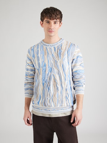 mėlyna Carlo Colucci Megztinis 'Fanti': priekis