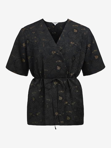 juoda OBJECT Kimono 'OBJLOVIA': priekis