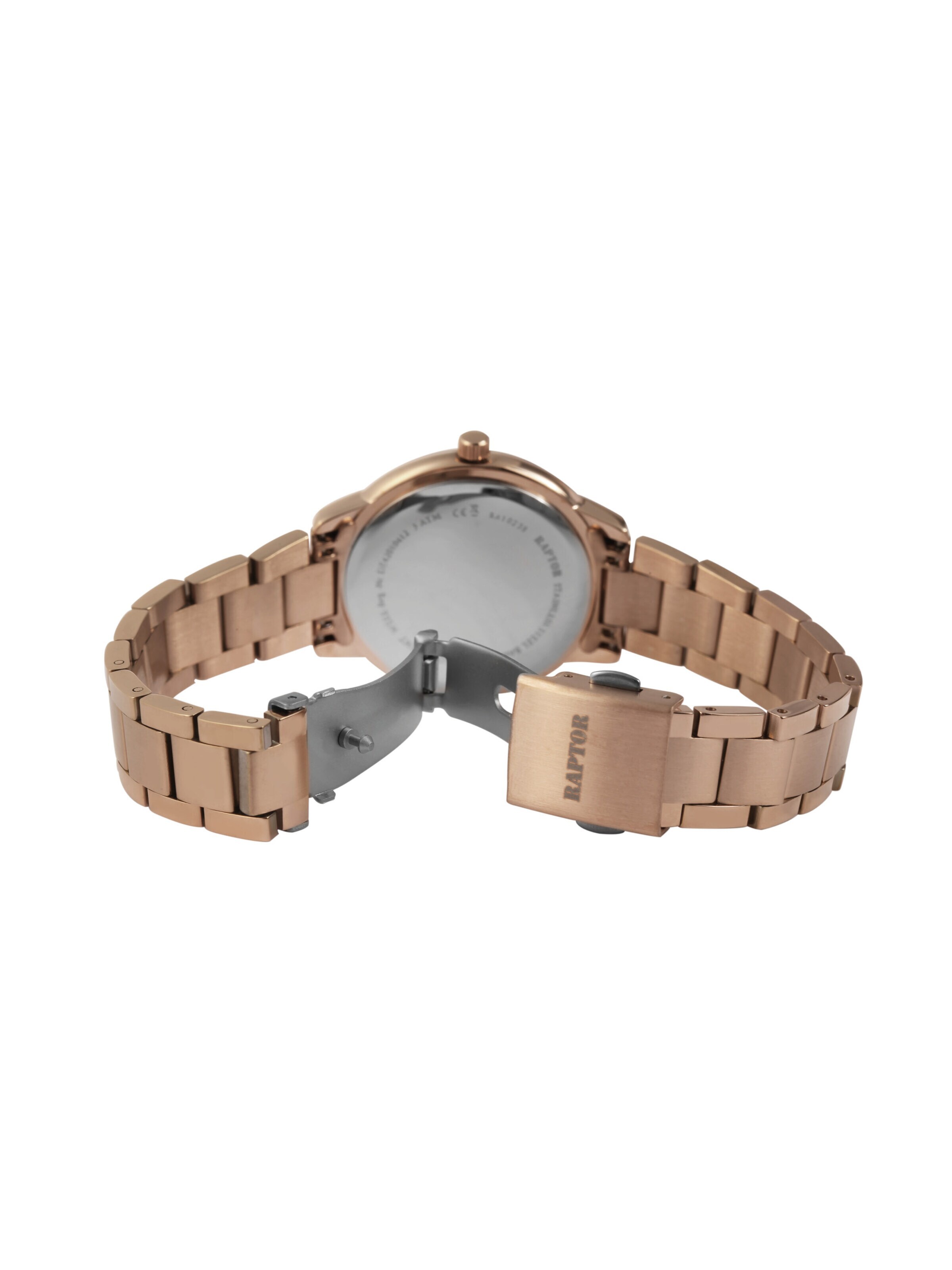 Raptor Analog Watch 'Gloriani, 3 ATM' in Gold