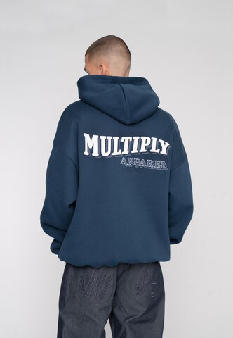 Multiply Apparel Sweatshirt 'Pennant' in Blue