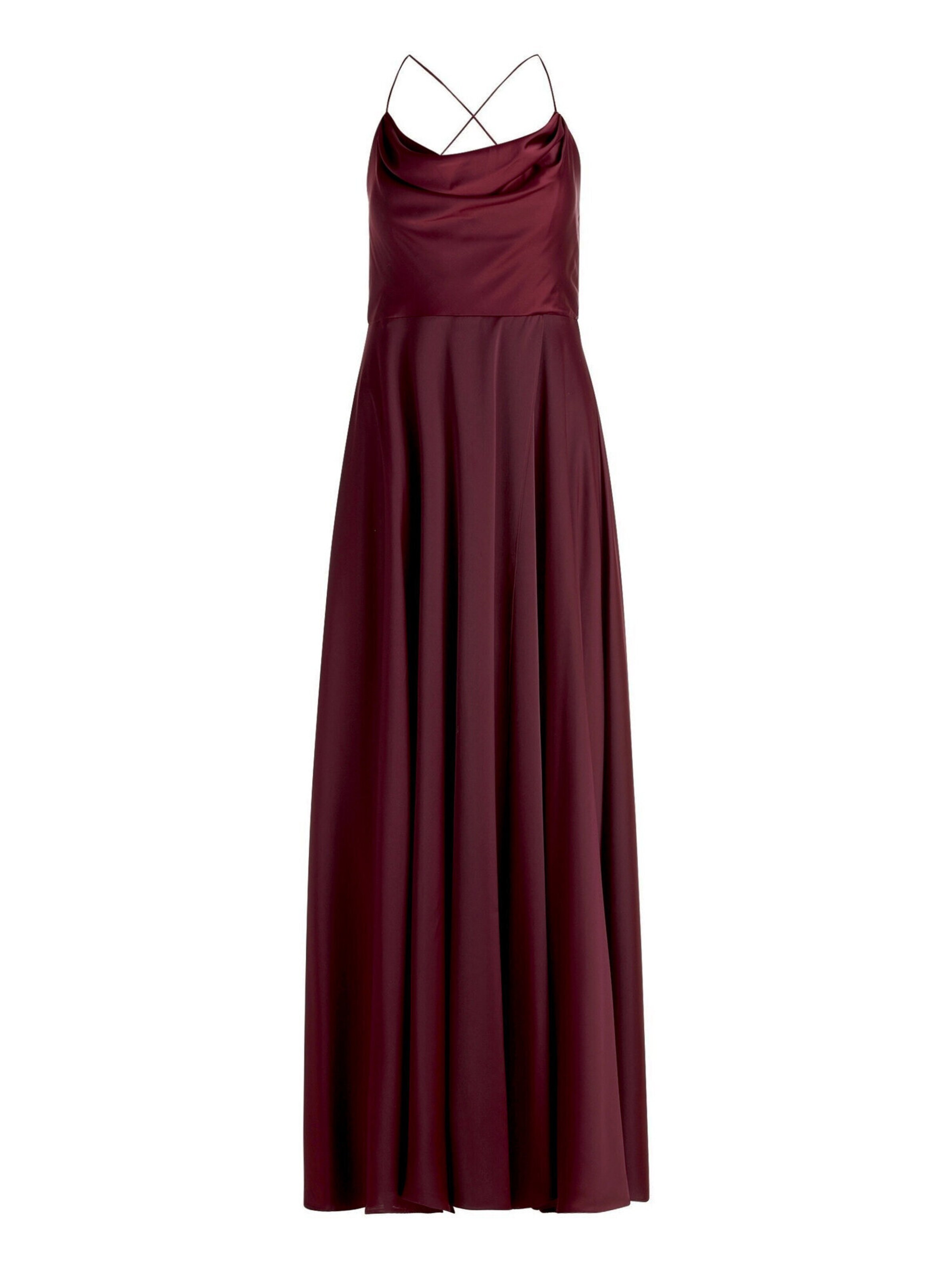 Robe de soirée Vera Mont en rouge : devant
