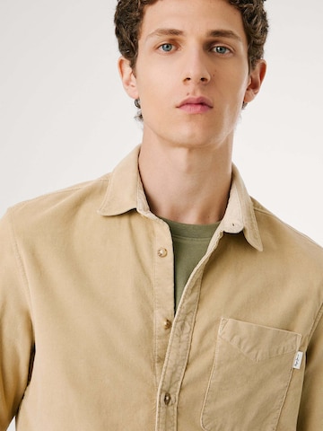 Regular fit Camicia 'Clayton' di Pepe Jeans in beige