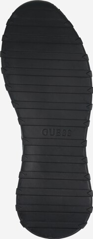 GUESS Sneakers laag 'Lucca' in Zwart