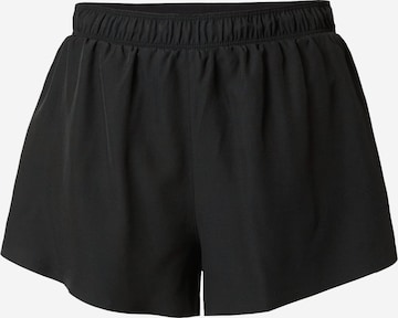 Röhnisch Normalny krój Spodnie sportowe 'Bounce' w kolorze czarny: przód