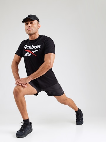 Reebok Funkční tričko 'BRUNO' – černá