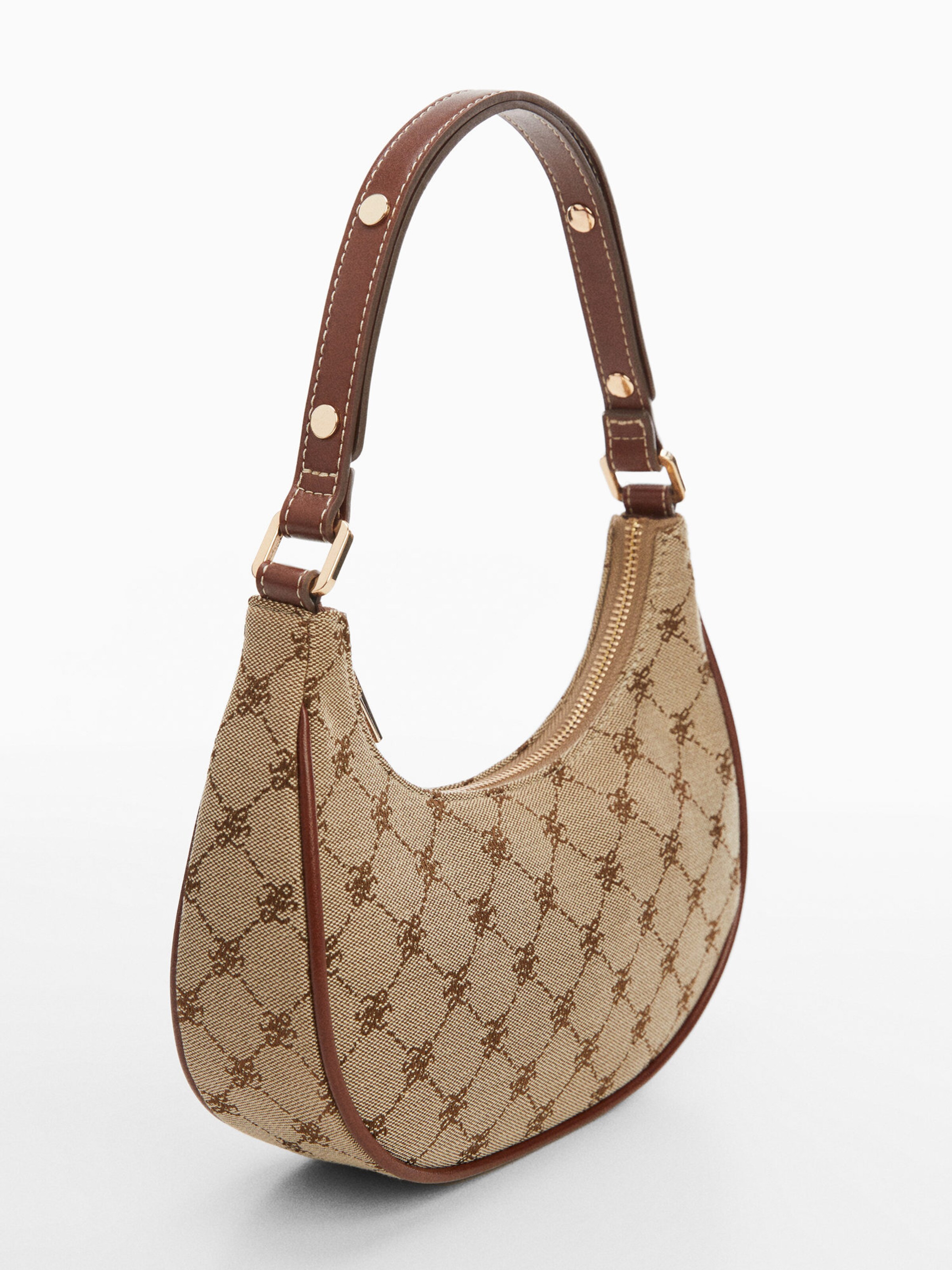 【PORTERNA】Ain Mango Shoulder Bag. Shoulder bag with zip - Women | MANGO USA