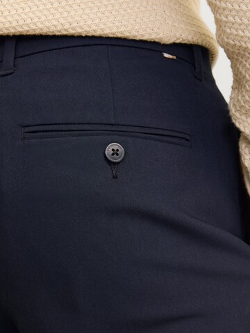 JACK & JONES - regular Pantalón de pinzas 'JPSTAce Leo' en azul