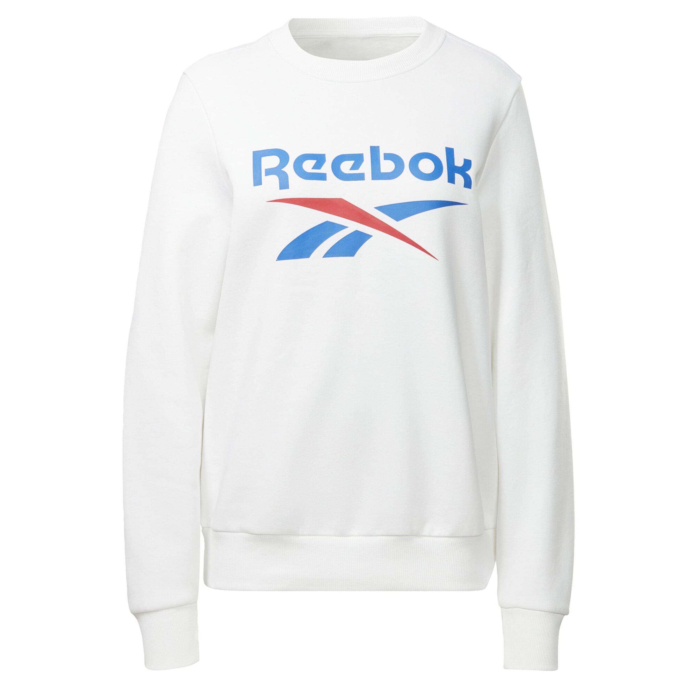 Reebok Bluzka sportowa w kolorze biały: przód