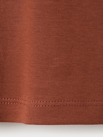 MANGO Tričko 'NISA' - Červená