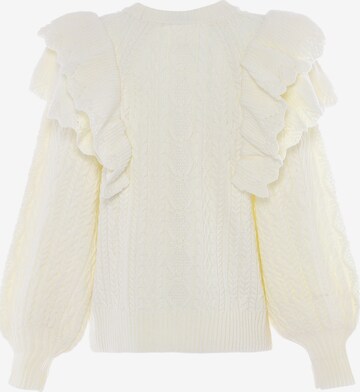 faina Sweater in White