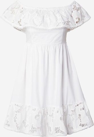 Liu Jo Φόρεμα σε λευκό: μπροστά