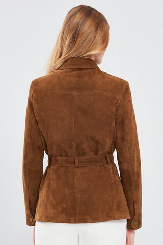 Veste mi-saison Derimod en marron