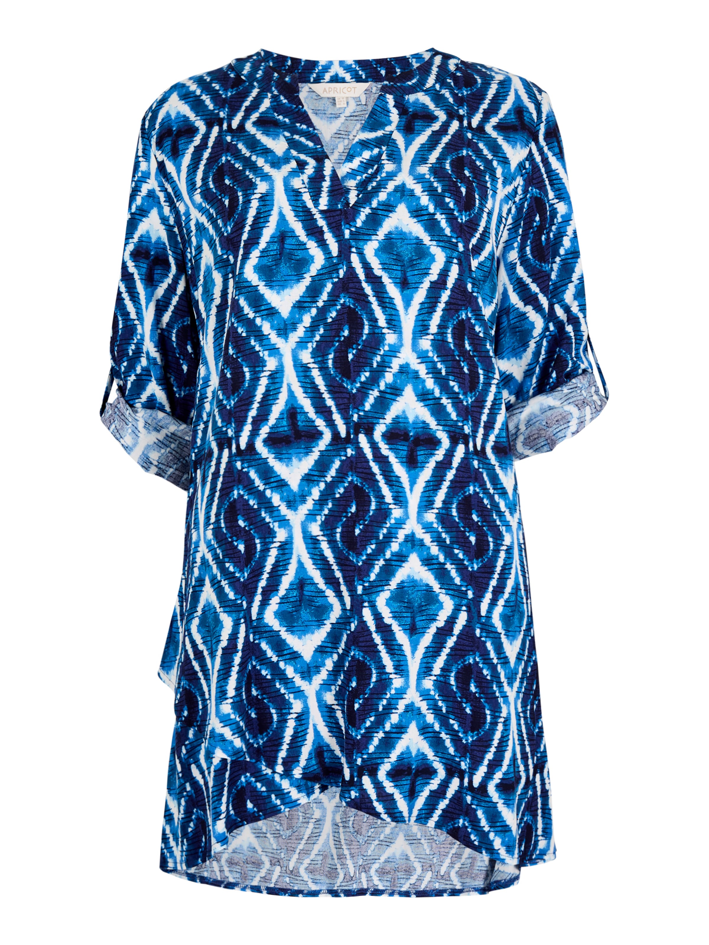 Chemisier ' ' Apricot en bleu : devant