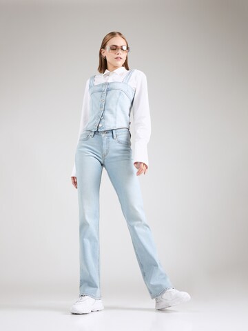 LEVI'S ® Bootcut Jeans 'Superlow Boot' i blå